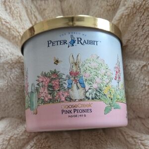 Goose Creek Peter Rabbit Pink Peonies Candle